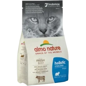 Almo Nature Trocken Holistic Sterilised mit frischem Rind