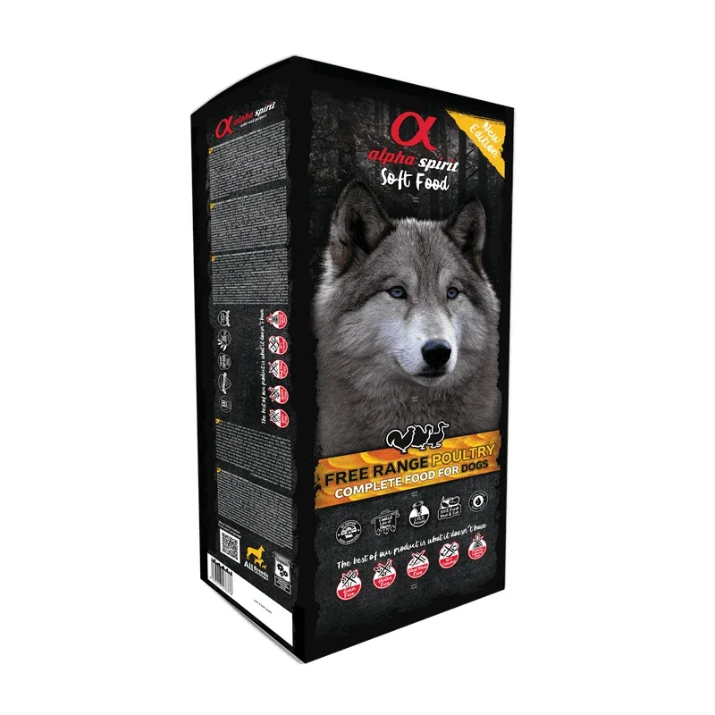 alpha spirit Dog Complete Soft Food Freiland-Geflügel - Image 2