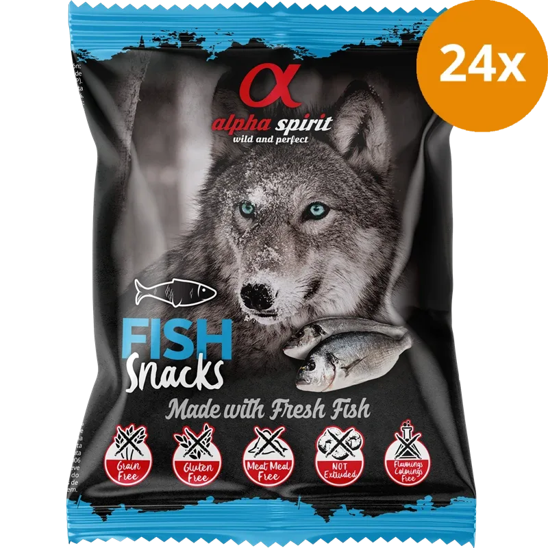 alpha spirit Snacks Bag gewürfelt Fisch 50 g - Image 2