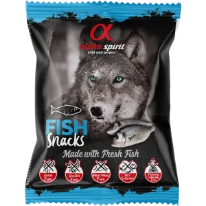alpha spirit Snacks Bag gewürfelt Fisch 50 g