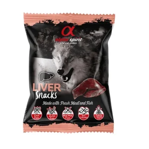 alpha spirit Snacks Bag gewürfelt Leber