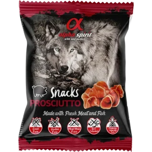 alpha spirit Snacks Bag gewürfelt Prosciutto 50 g