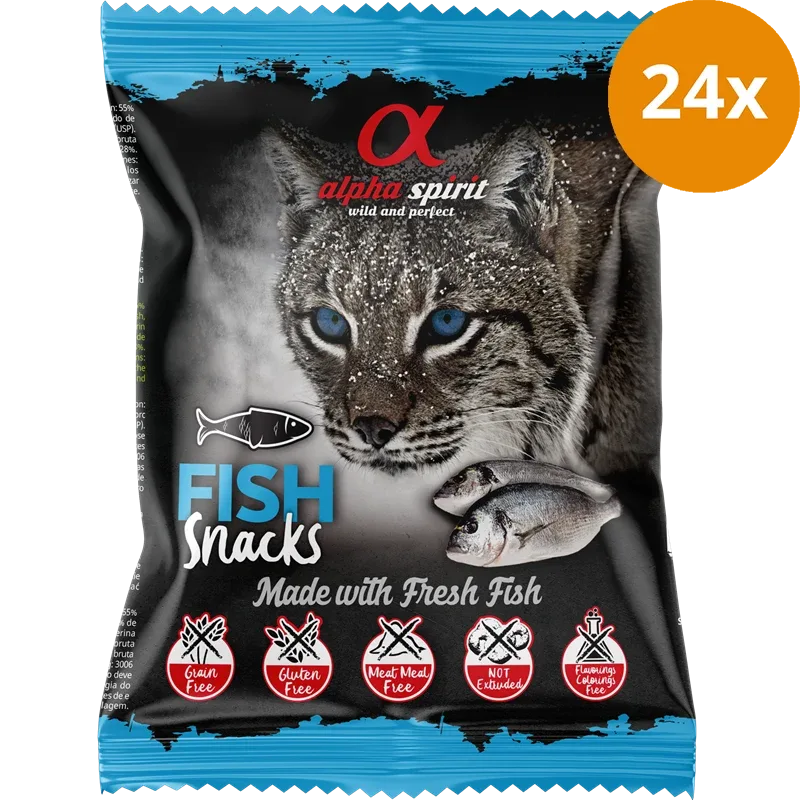 alpha spirit Snacks gewürfelt Fisch 50 g - Image 2