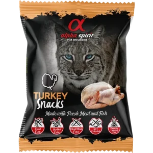 alpha spirit Snacks gewürfelt Truthahn 50 g