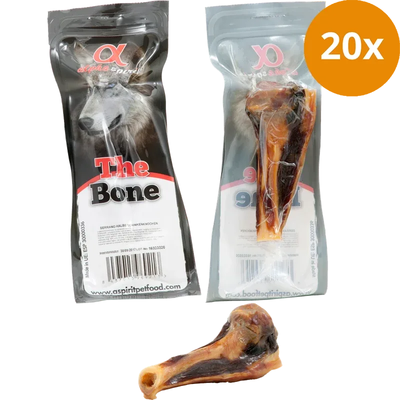 alpha spirit The Bone Serrano Schinkenknochen halb 150 g - Image 2