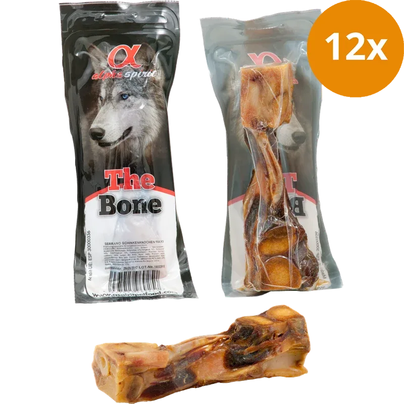 alpha spirit The Bone Serrano Schinkenknochen maxi 400 g - Image 2
