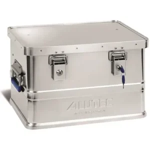ALUTEC - Aluminiumbox EDEL Inhalt 30 l Außen-LxBxH 430 x 335 x 270mm - HaustierPro