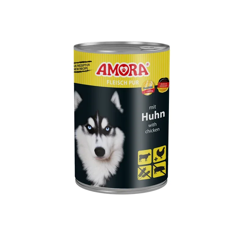 AMORA Dog Fleisch Pur Huhn