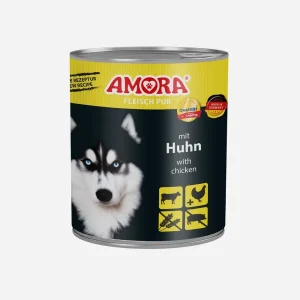 AMORA Dog Fleisch Pur mit Huhn