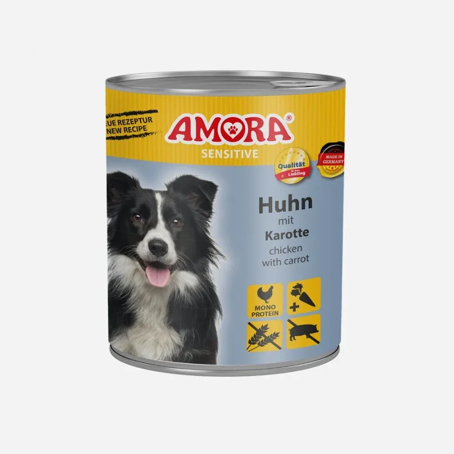 AMORA Dog Sensitive Huhn+Karotte - Image 2