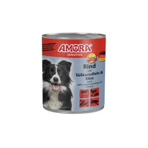 AMORA Dog Sensitive Rind+Süßkartoffel