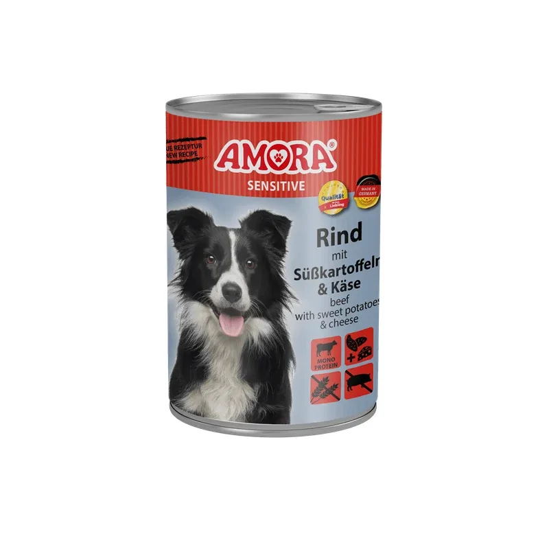 AMORA Dog Sensitive Rind+Süßkartoffel - Image 2