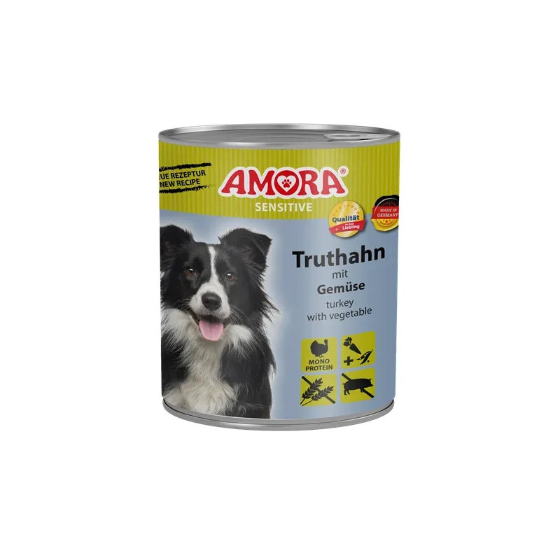 AMORA Dog Sensitive Truthahn+Gemüse - Image 2