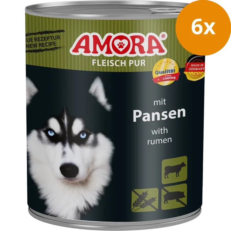 AMORA Fleisch Pur Adult Pansen 800 g - Image 2