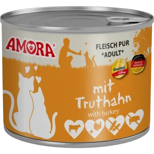AMORA Fleisch Pur Adult Truthahn 200 g