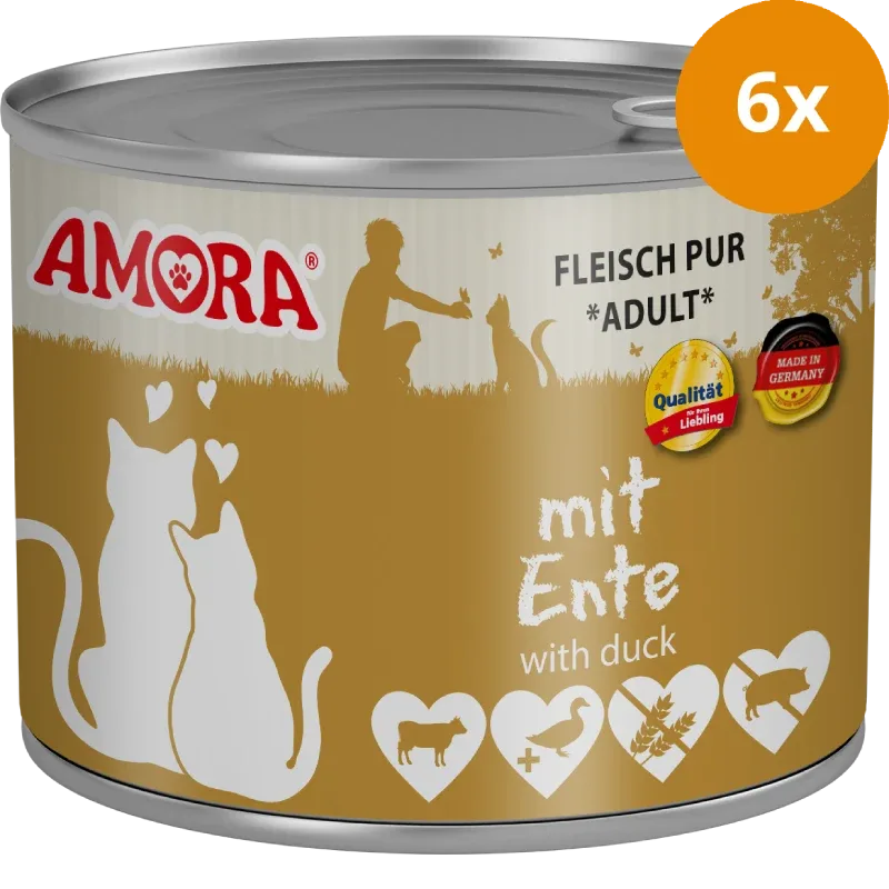 AMORA Fleisch Pur Ente 200 g - Image 2