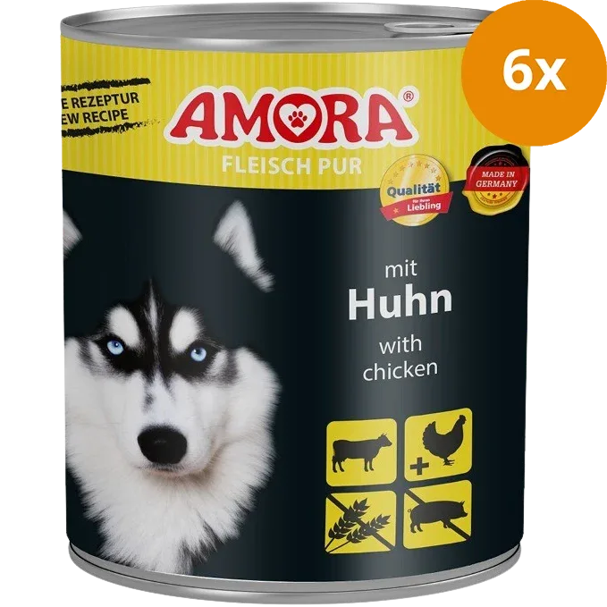 AMORA Fleisch Pur Huhn 800 g - Image 2