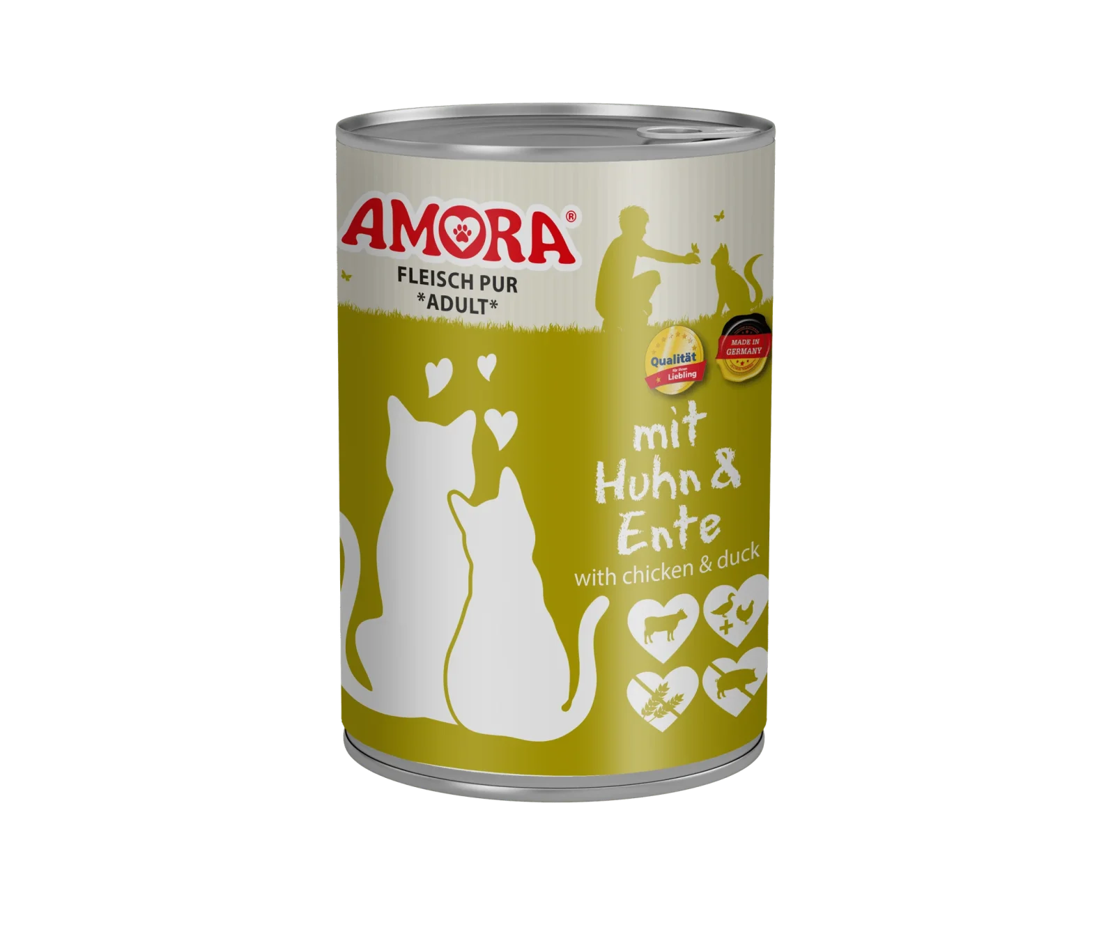 AMORA Fleisch Pur mit Huhn+Ente - Image 2