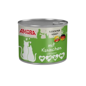 AMORA Fleisch Pur mit Kaninchen