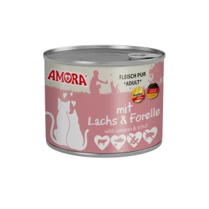 AMORA Fleisch Pur mit Lachs+Forelle