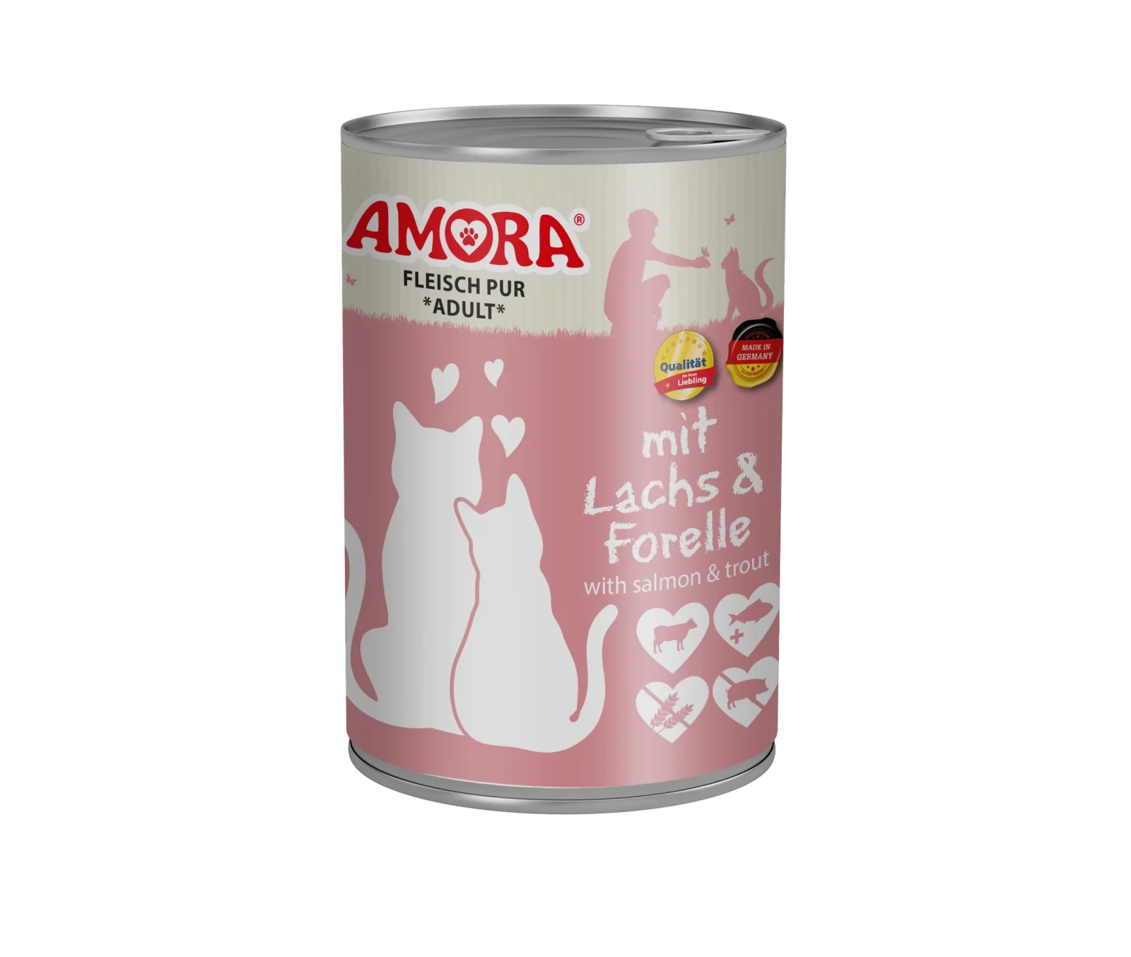 AMORA Fleisch Pur mit Lachs+Forelle - Image 2
