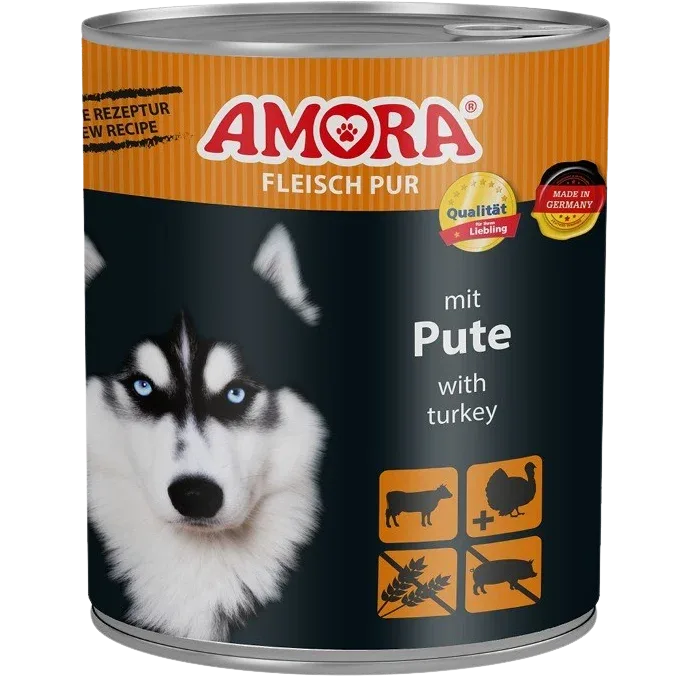 AMORA Fleisch pur Pute 800 g