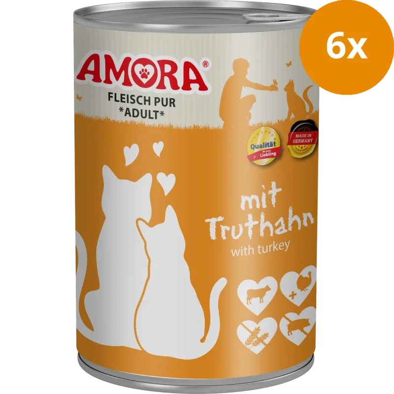 AMORA Fleisch Pur Truthahn 400 g - Image 2