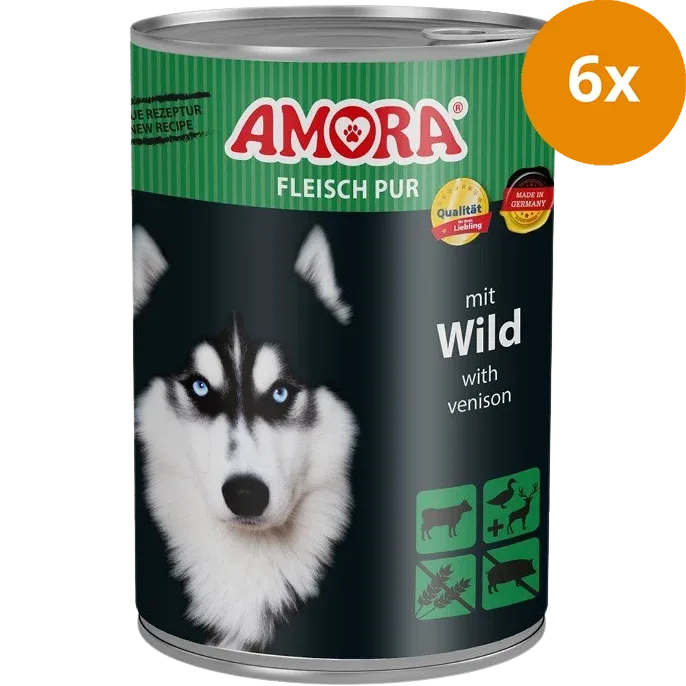 AMORA Fleisch Pur Wild 400 g - Image 2