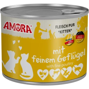 AMORA Katzenkinder mit Geflügel 200 g