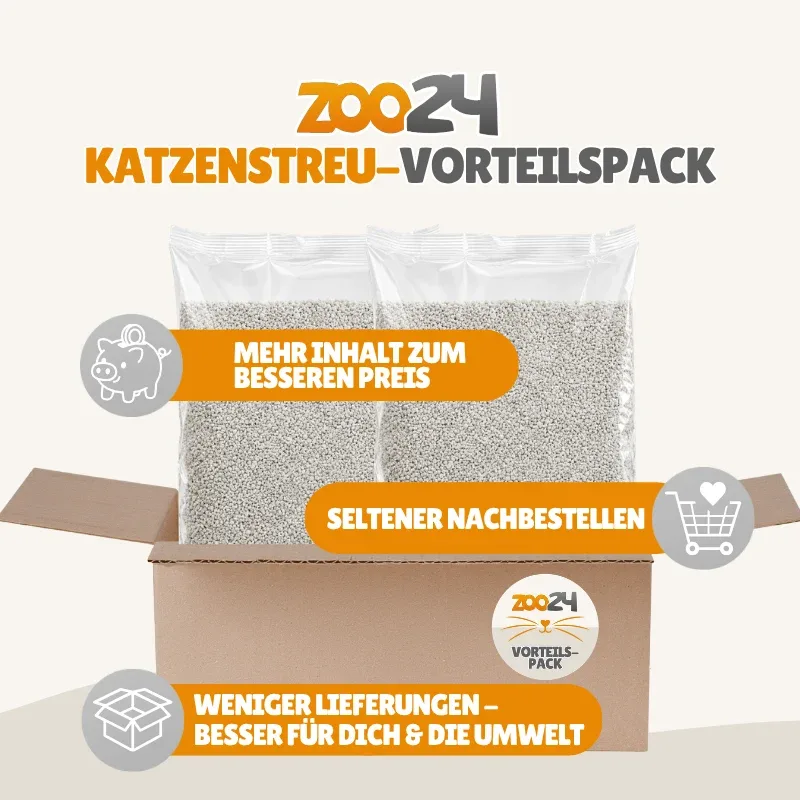 AMORA Katzenstreu Grey Compact Babypuder - Image 2