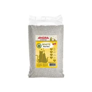 AMORA Katzenstreu White Compact Aloe Vera