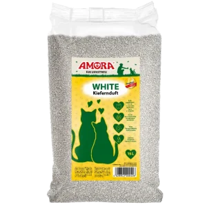 AMORA Katzenstreu White Kiefernduft