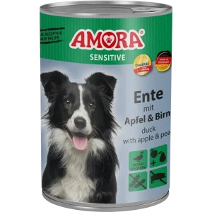 AMORA Sensitive Ente, Apfel & Birne 400 g