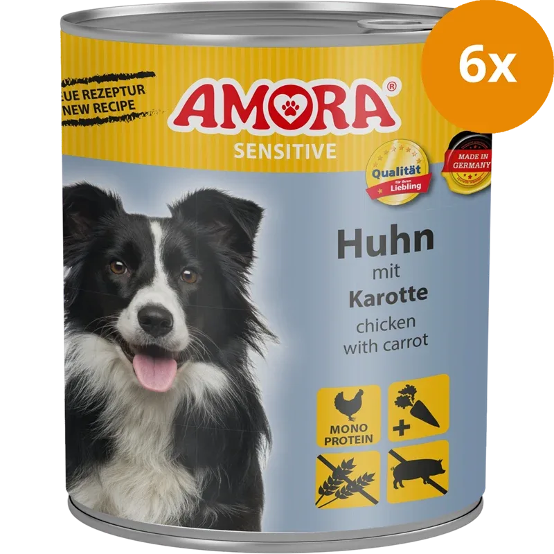 AMORA Sensitive Huhn & Karotte 800 g - Image 2
