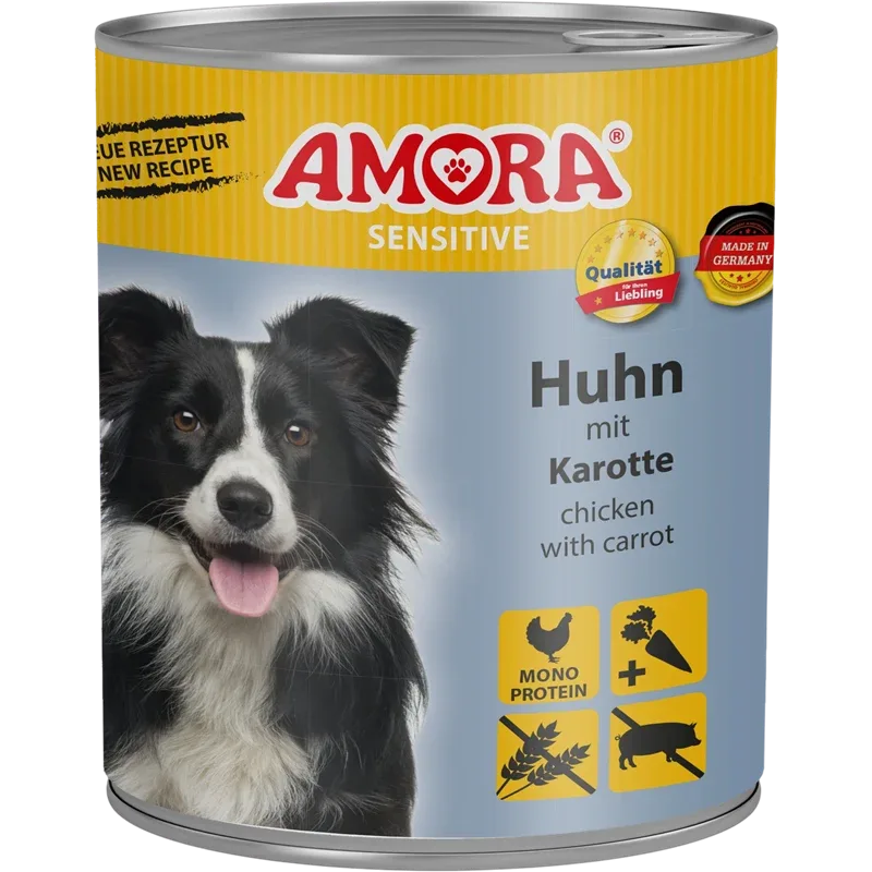 AMORA Sensitive Huhn & Karotte 800 g