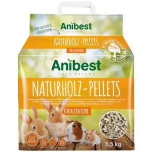 Anibest Naturholz Pellets 10 l (5,5 kg)