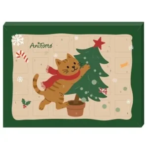 Aniforte Adventskalender für Katzen 1 Stück