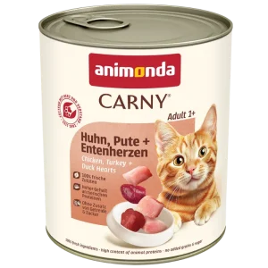 animonda Carny Adult Huhn, Pute & Entenherzen 800 g