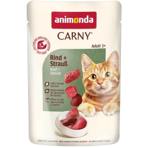 animonda Carny Adult Rind & Strauß 85 g