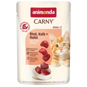 animonda Carny Kitten Rind, Kalb & Huhn 85 g