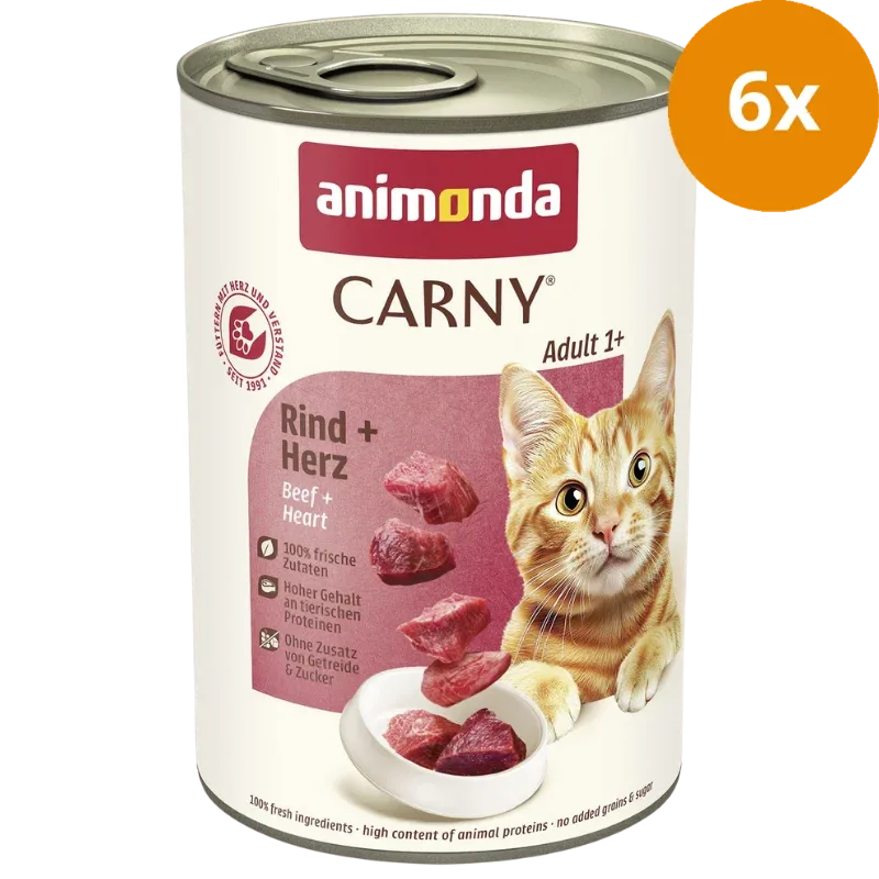 animonda Carny Rind + Herz 400 g - Image 2
