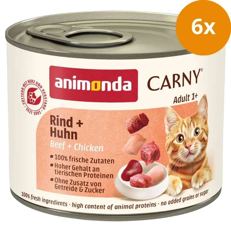 animonda Carny Rind + Huhn 200 g - Image 2