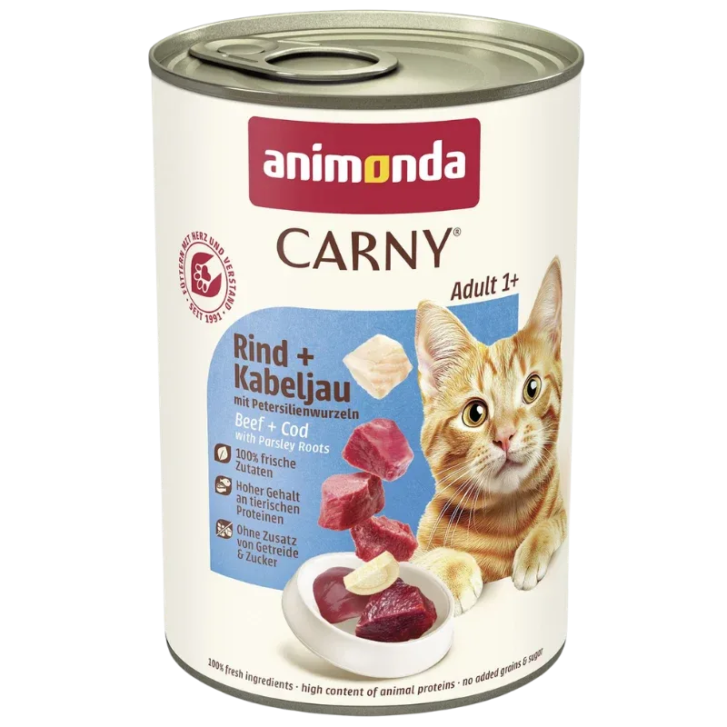 animonda Carny Rind + Kabeljau 400 g