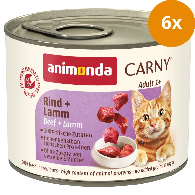 animonda Carny Rind + Lamm 200 g - Image 2