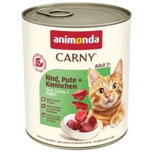 animonda Carny Rind, Pute + Kaninchen 800 g