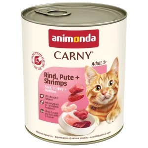 animonda Carny Rind, Pute + Shrimps 800 g