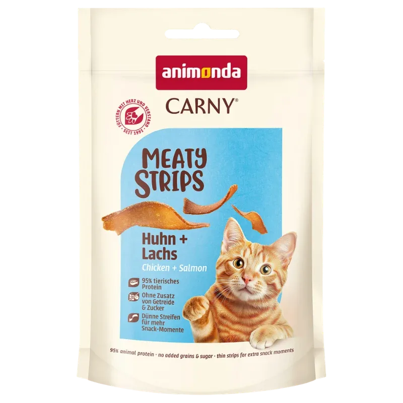 Animonda Carny Snack Meat Yummies Adult Huhn & Lachs 50 g