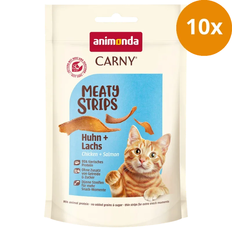 Animonda Carny Snack Meat Yummies Adult Huhn & Lachs 50 g - Image 2