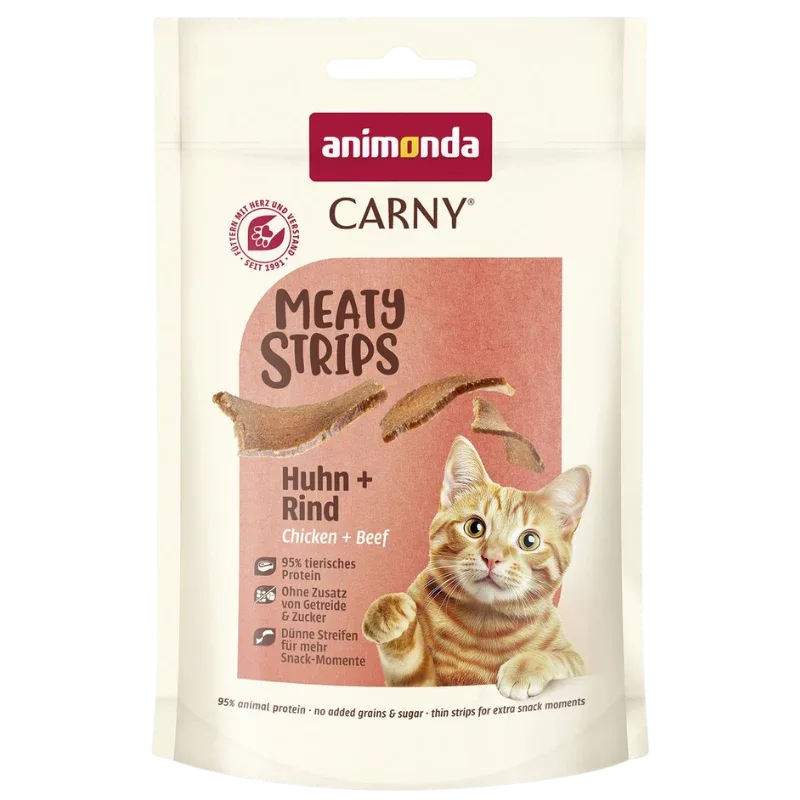 Animonda Carny Snack Meat Yummies Adult Huhn & Rind 50 g