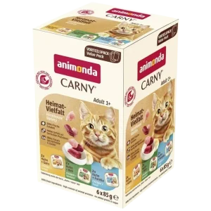 Animonda Cat Carny Adult Heimat-Vielfalt 6 x 85 g